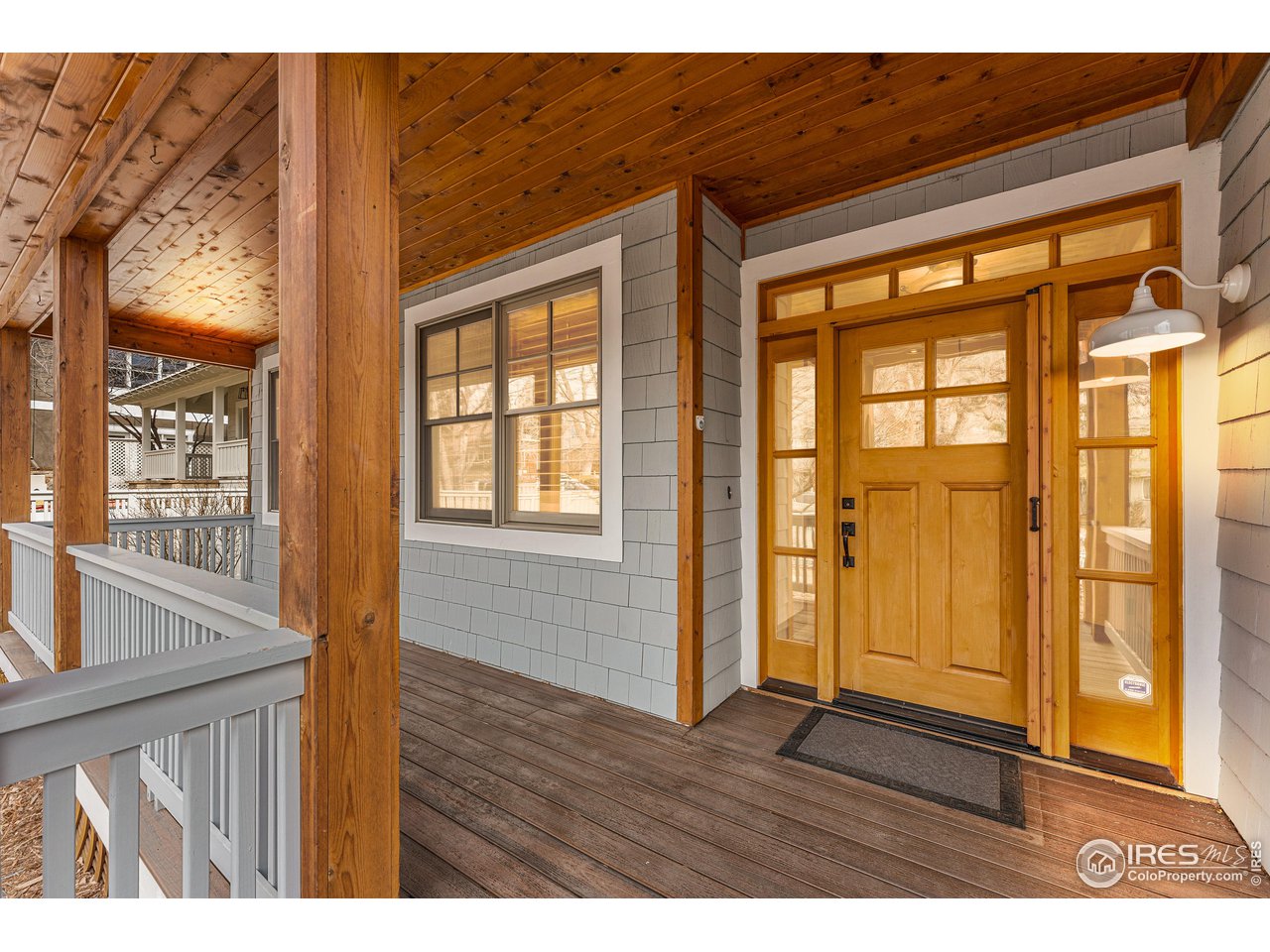 3024 8th Street Boulder, CO 80304 - Photo 8 of 37 easy care Trek planks on the front porch and a retractable screen on the front door