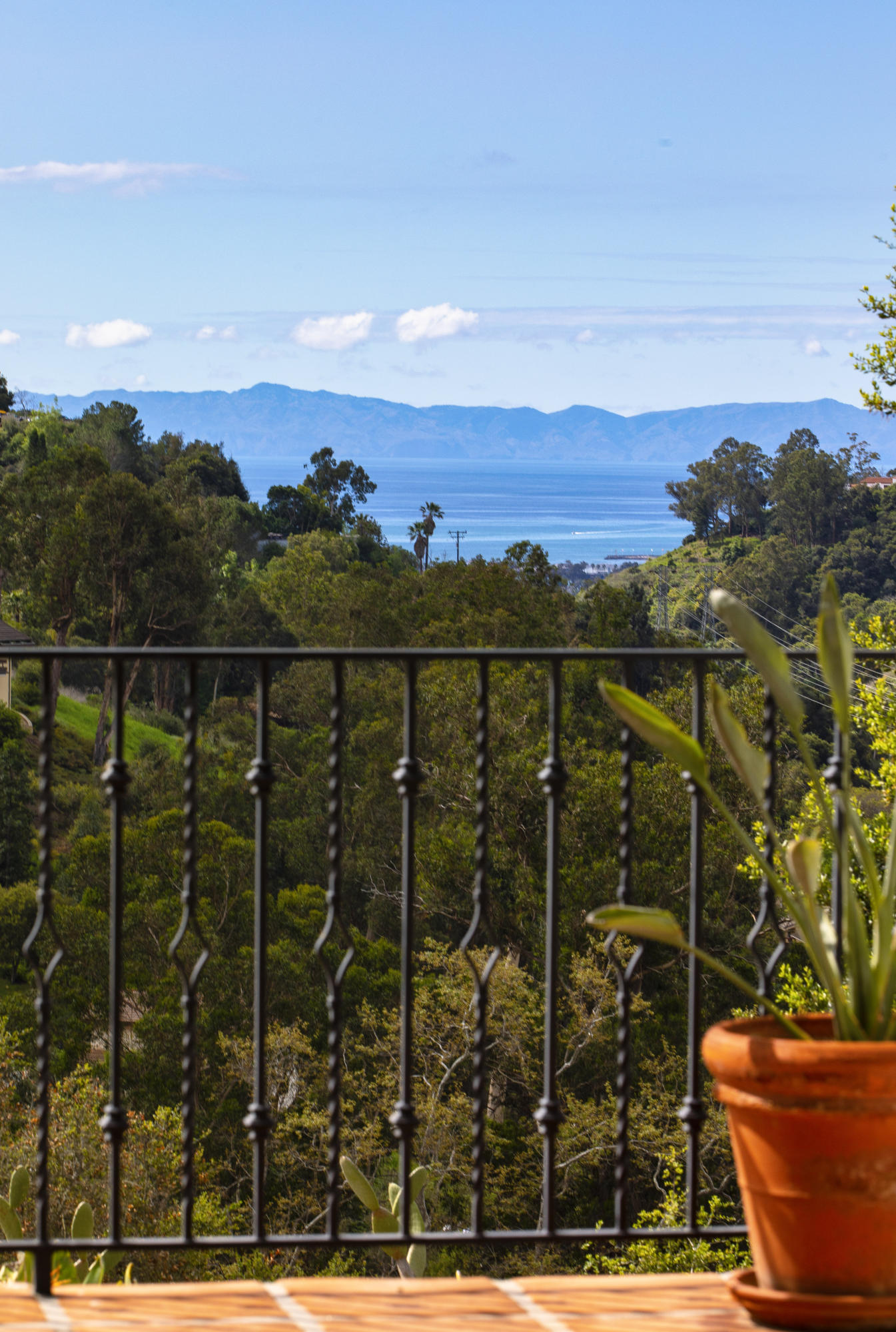665 Coyote Road Santa Barbara, CA 93108 - Photo 13 of 27 Ocean view balcony off master!