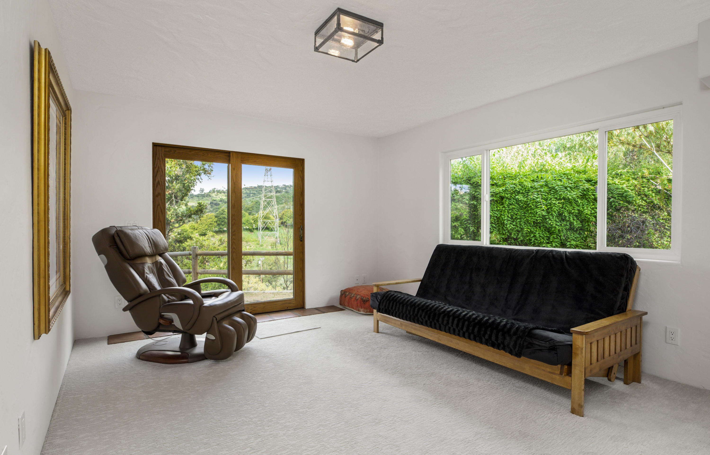 665 Coyote Road Santa Barbara, CA 93108 - Photo 16 of 27 Guest room w/ mountain views