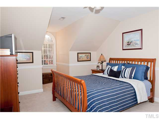 5801 Orchid Valley Road Raleigh, NC 27613 - Photo 12 of 25 One of two upstairs bedrooms ... both very spacious. Bedroom