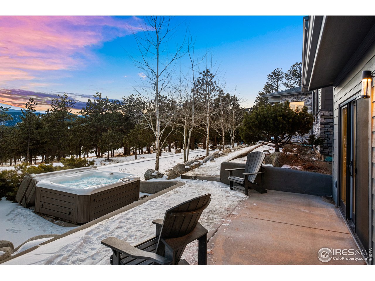 4872 Sugarloaf Road Boulder, CO 80302 - Photo 33 of 40 a view of outdoor space with seating area