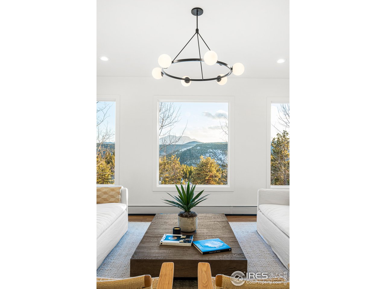 4872 Sugarloaf Road Boulder, CO 80302 - Photo 8 of 40 a living room with furniture and a table