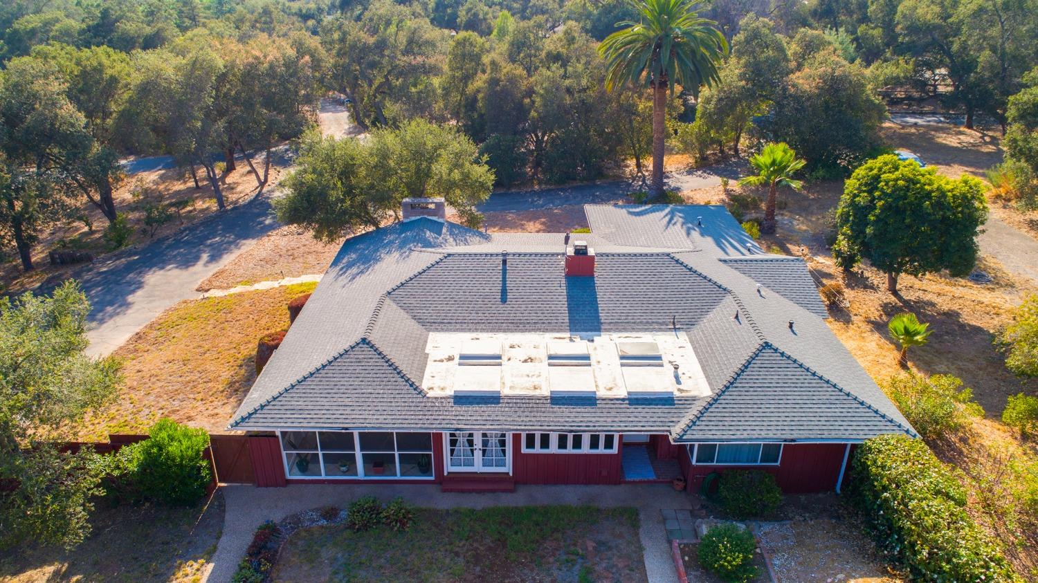 516 Palomar Road Ojai, CA 93023 - Photo 42 of 45 an aerial view of a house