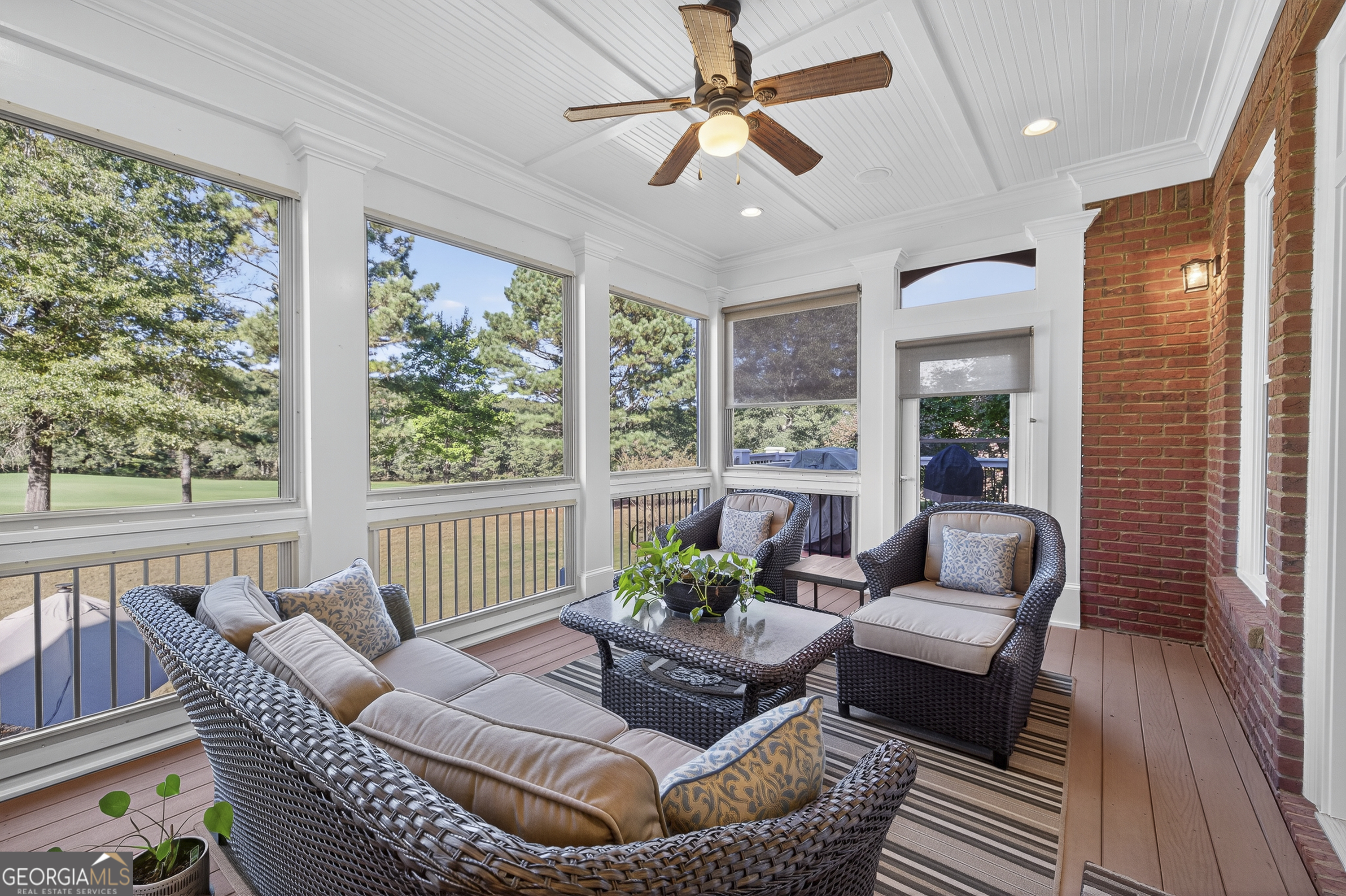 675 Garden Circle Statham, GA 30666 - Photo 21 of 98 a living room with furniture and a large window
