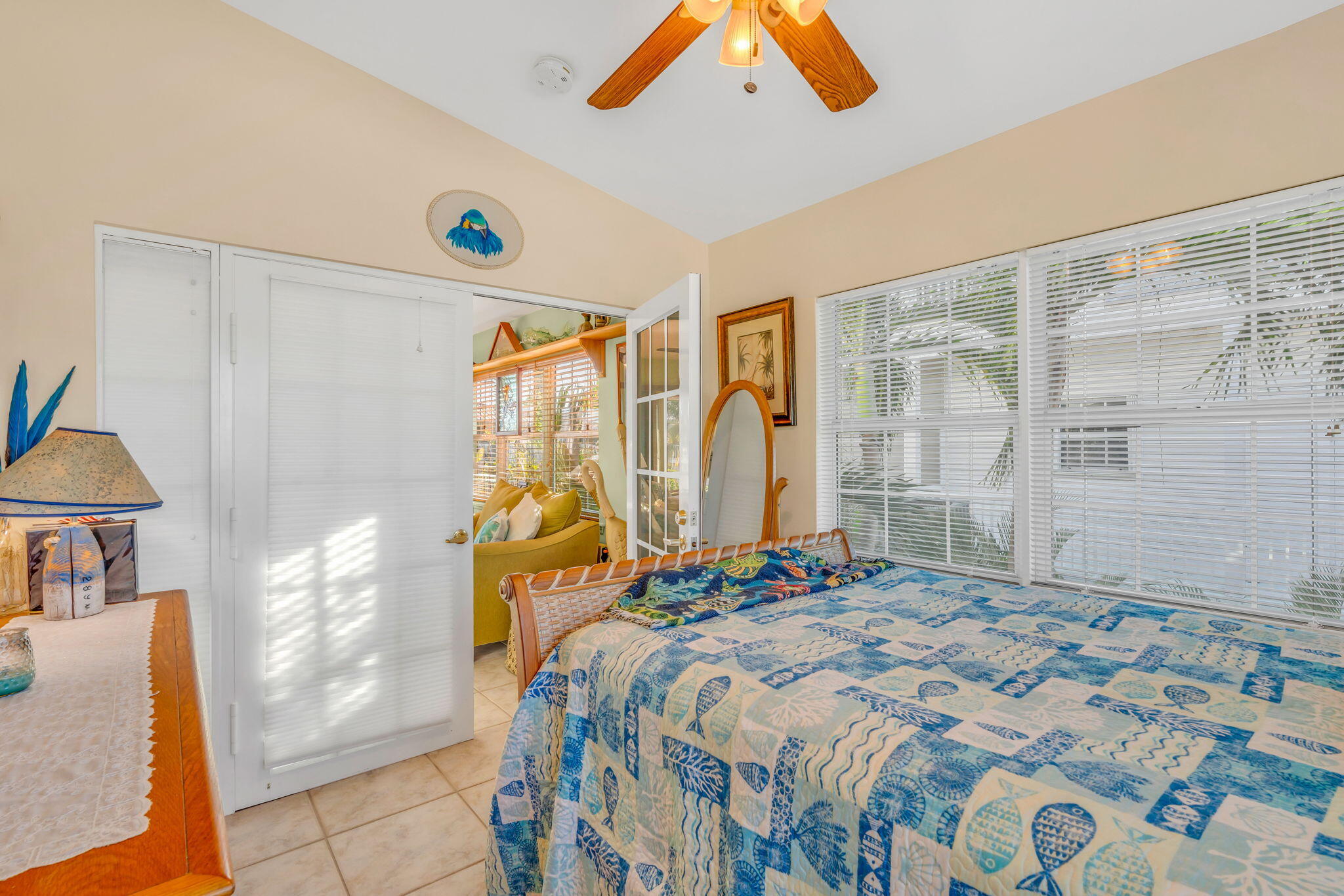 28560 Doubloon Road Summerland Key, FL 33042 - Photo 28 of 52 a bedroom with a bed and a window