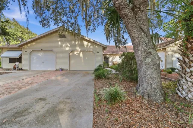 a house with a tree in front of it