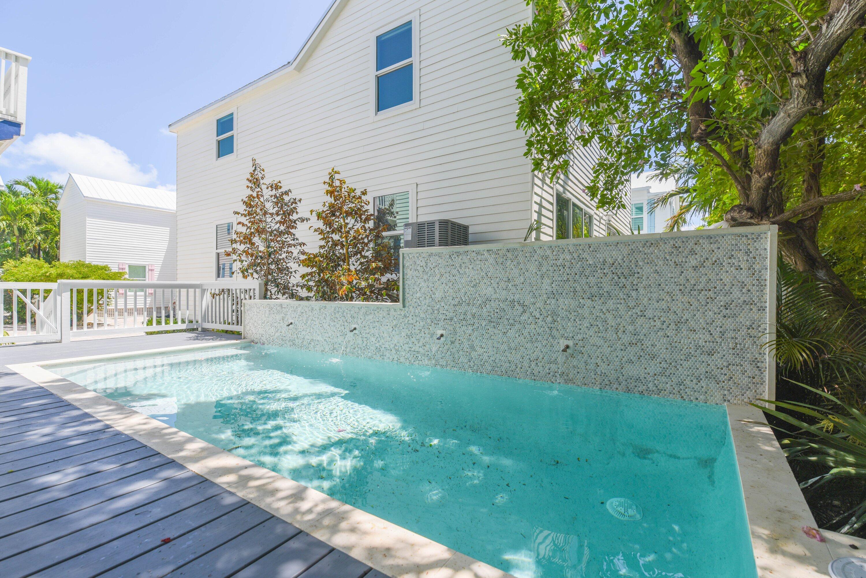1316 Royal Street, Unit 6 Key West, FL 33040 - Photo 19 of 43 Pool Area with Spacious Decking