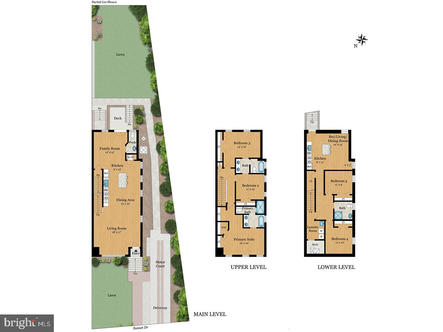 3 Sunset Drive Alexandria, VA 22301 - Photo 50 of 50 Floor Plan