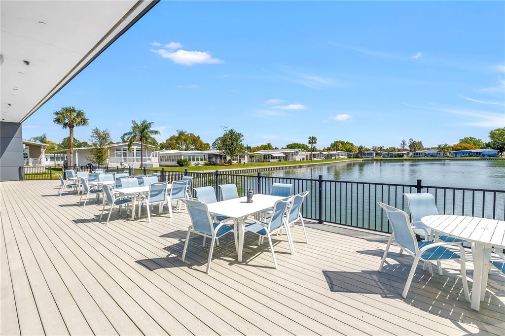 1100 South Belcher Road, Unit 502 Largo, FL 33771 - Photo 44 of 51 a view of a roof deck and dining space
