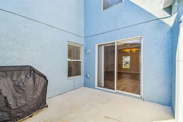 a view of an outdoor space and a yard