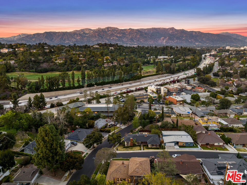 95 Anita Drive Pasadena, CA 91105 - Photo 31 of 31 an aerial view of residential houses and outdoor space