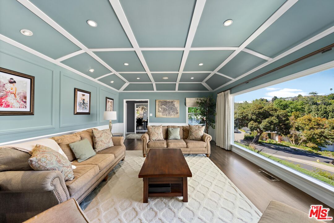 95 Anita Drive Pasadena, CA 91105 - Photo 4 of 31 a living room with furniture and a large window