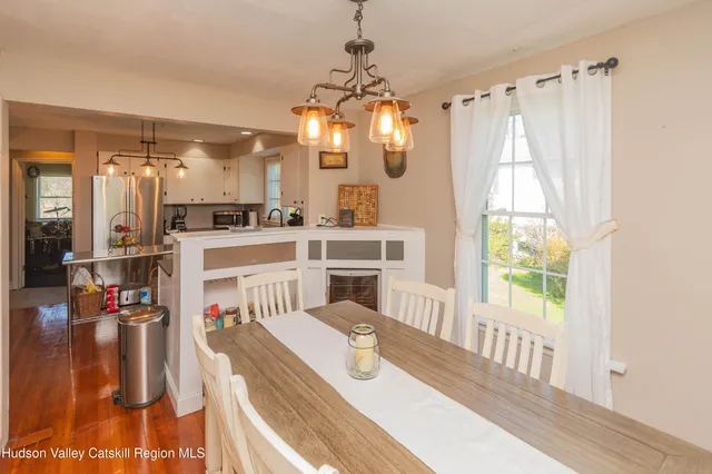 a very nice looking room with a large window