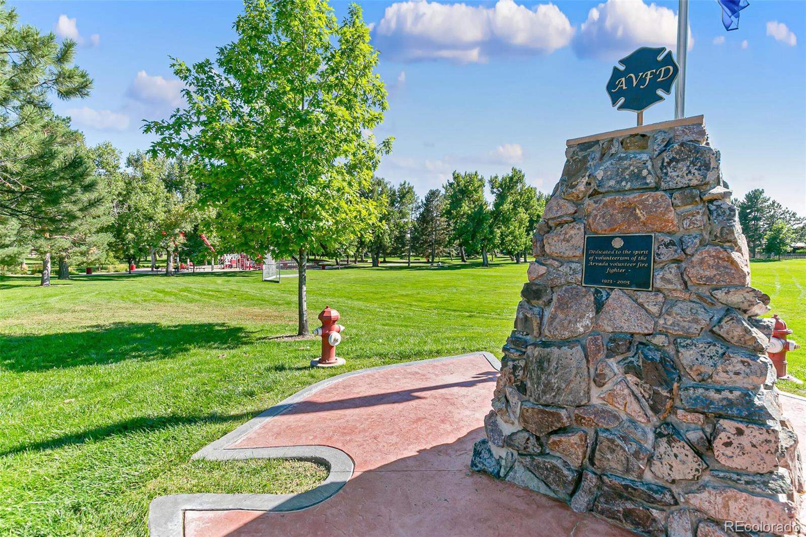 8417 Everett Way, Unit C Arvada, CO 80005 - Photo 32 of 34 a view of a park with large trees
