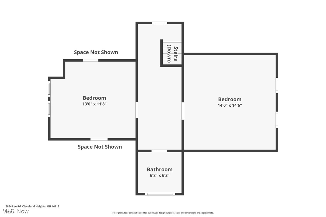 2624 Lee Road Cleveland, OH 44118 - Photo 49 of 50 Third floor drawing