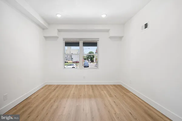 wooden floor in a empty room