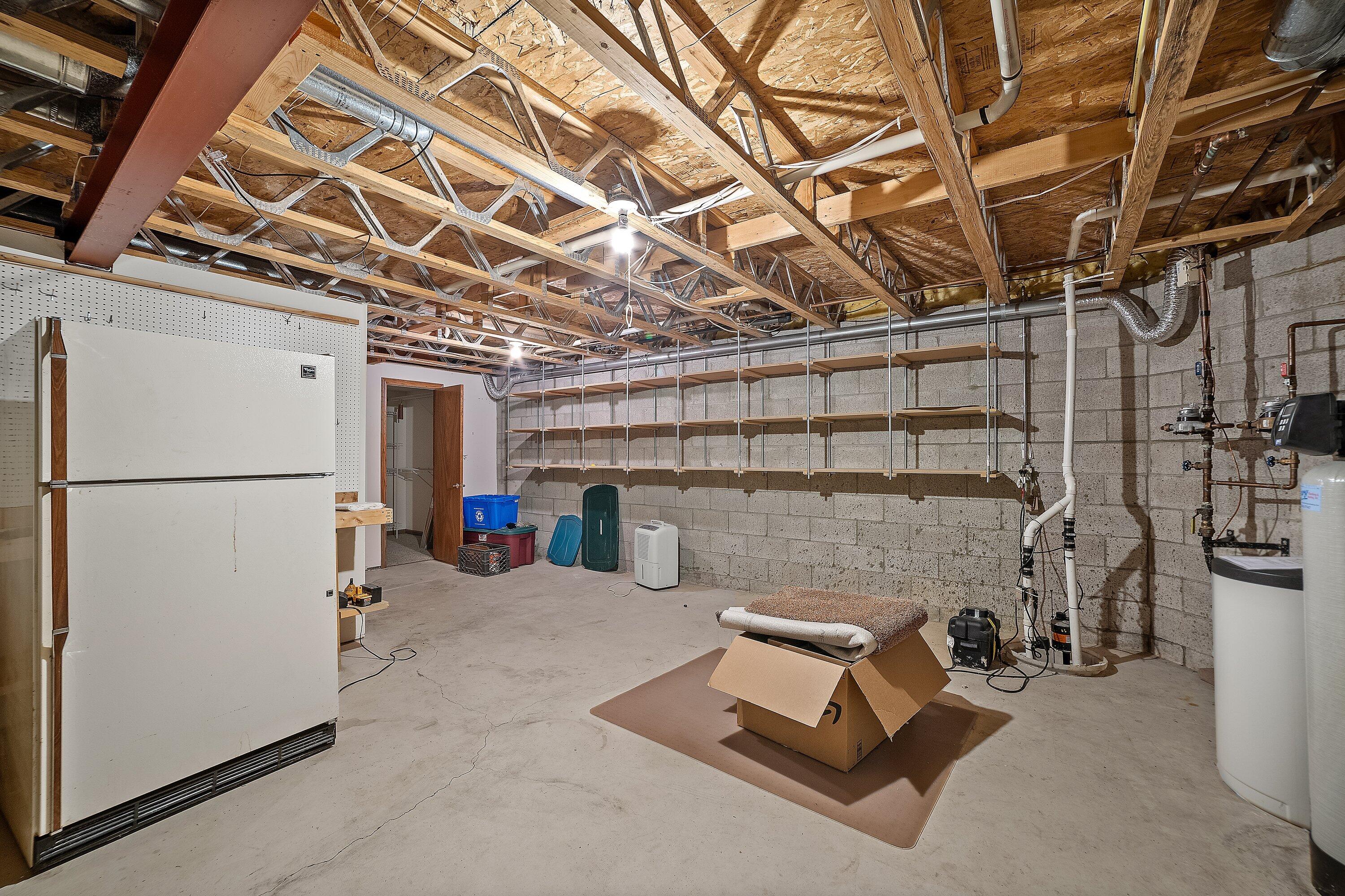 613 Bayview Road Mukwonago, WI 53149 - Photo 49 of 58 Large Storage Room in Lower Level