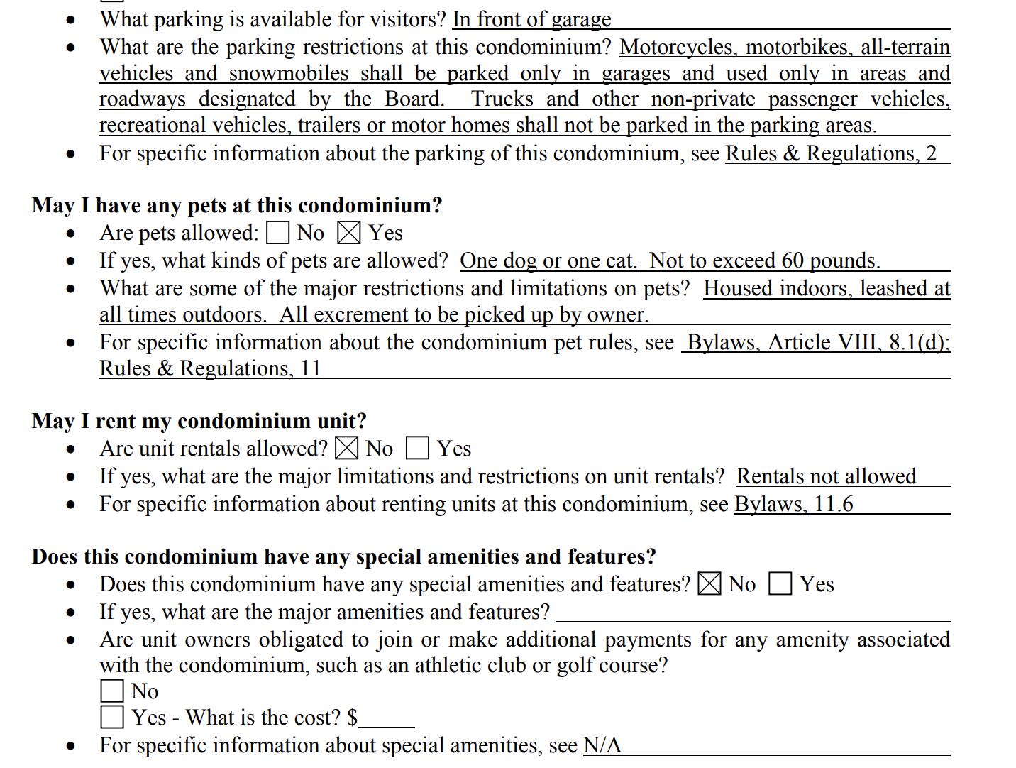 613 Bayview Road Mukwonago, WI 53149 - Photo 50 of 58 Pet Rules and NO Rentals