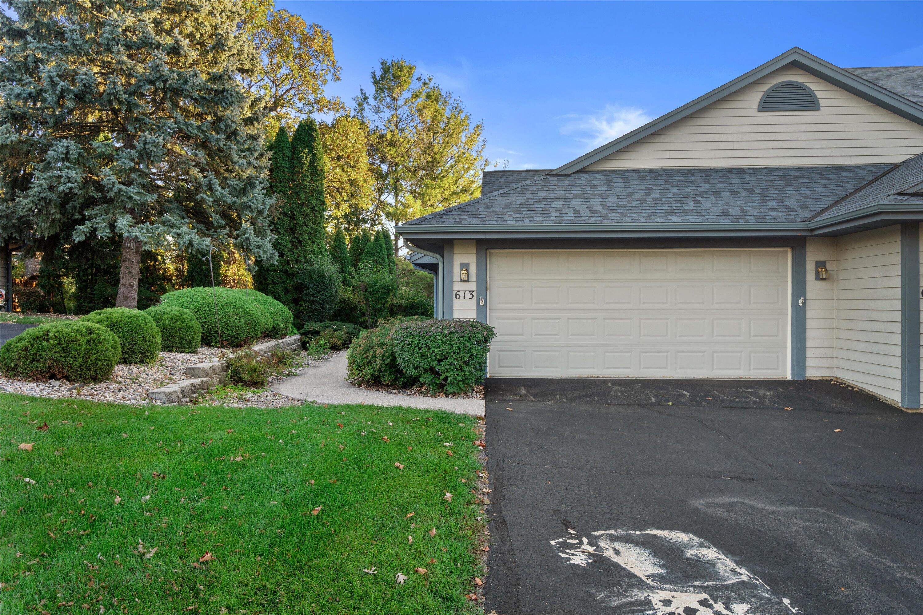 613 Bayview Road Mukwonago, WI 53149 - Photo 55 of 58 Garage and Walkway to Private Entrance