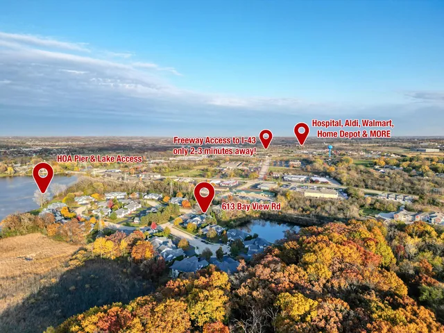 $409,900 | 613 Bayview Road, Mukwonago, WI 53149