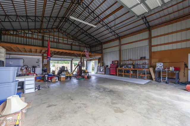 a view of a storage in a room