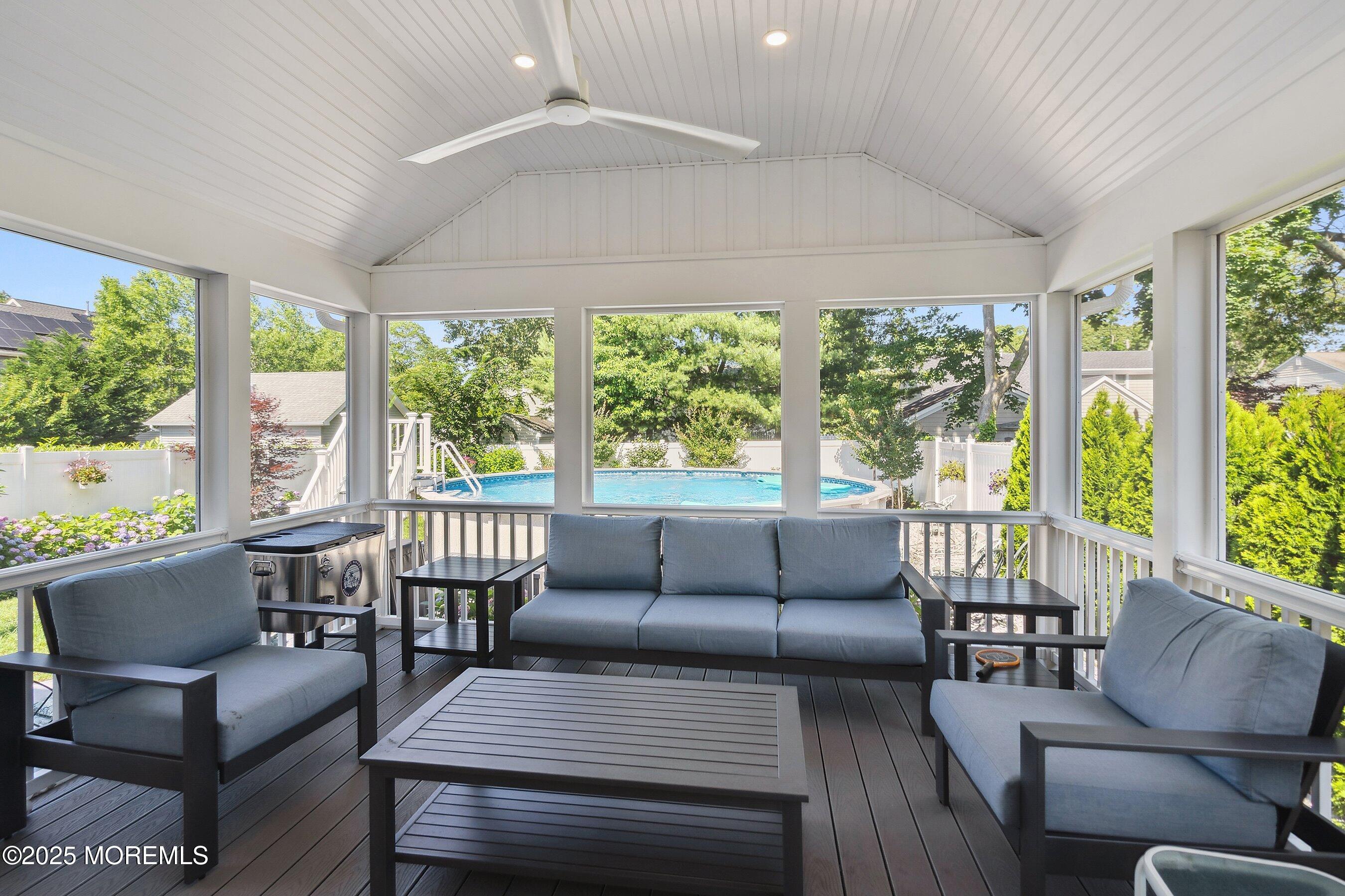 309 Hall Avenue Point Pleasant, NJ 08742 - Photo 12 of 35 a living room with furniture and a large window