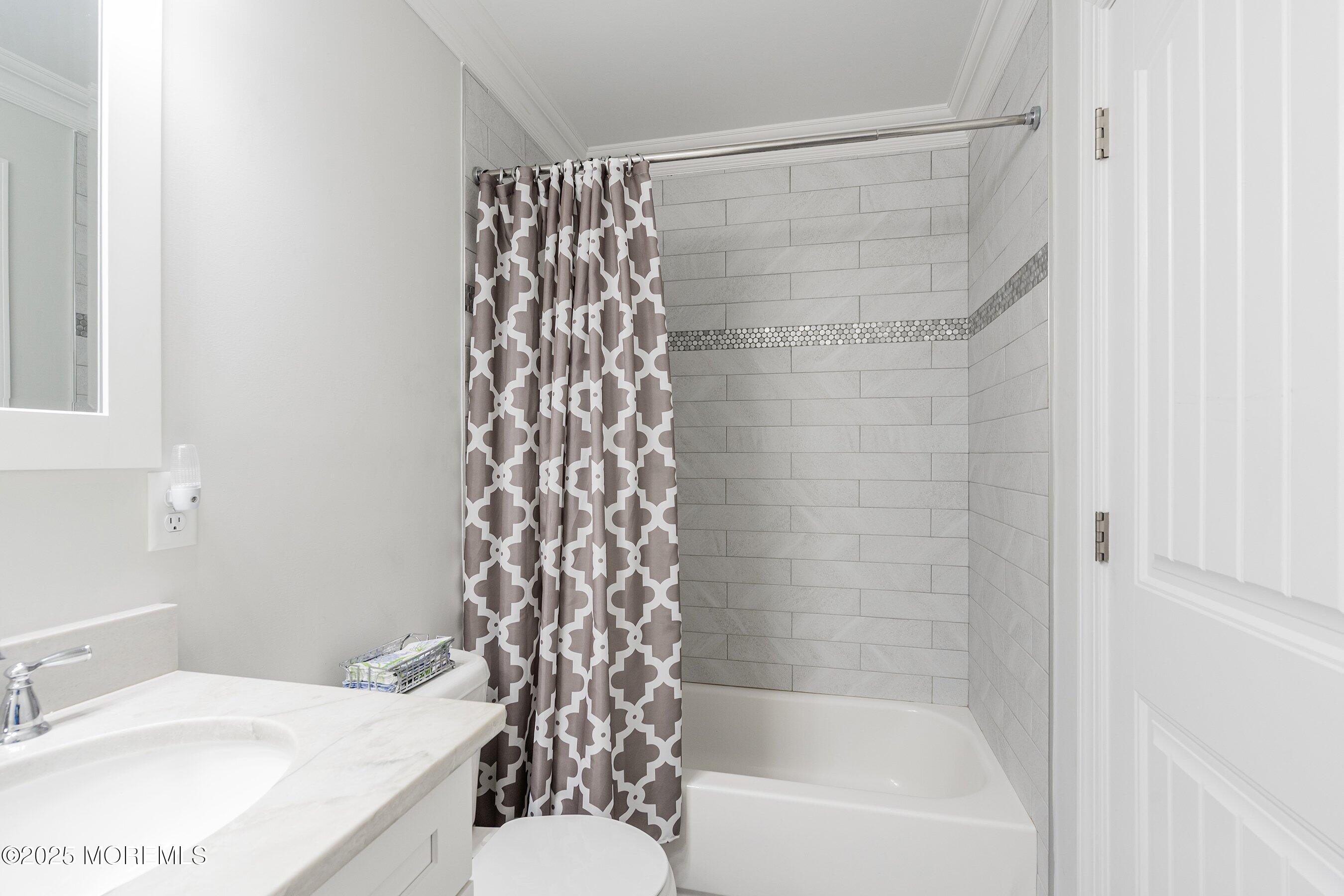 309 Hall Avenue Point Pleasant, NJ 08742 - Photo 21 of 35 a bathroom with a sink toilet and shower