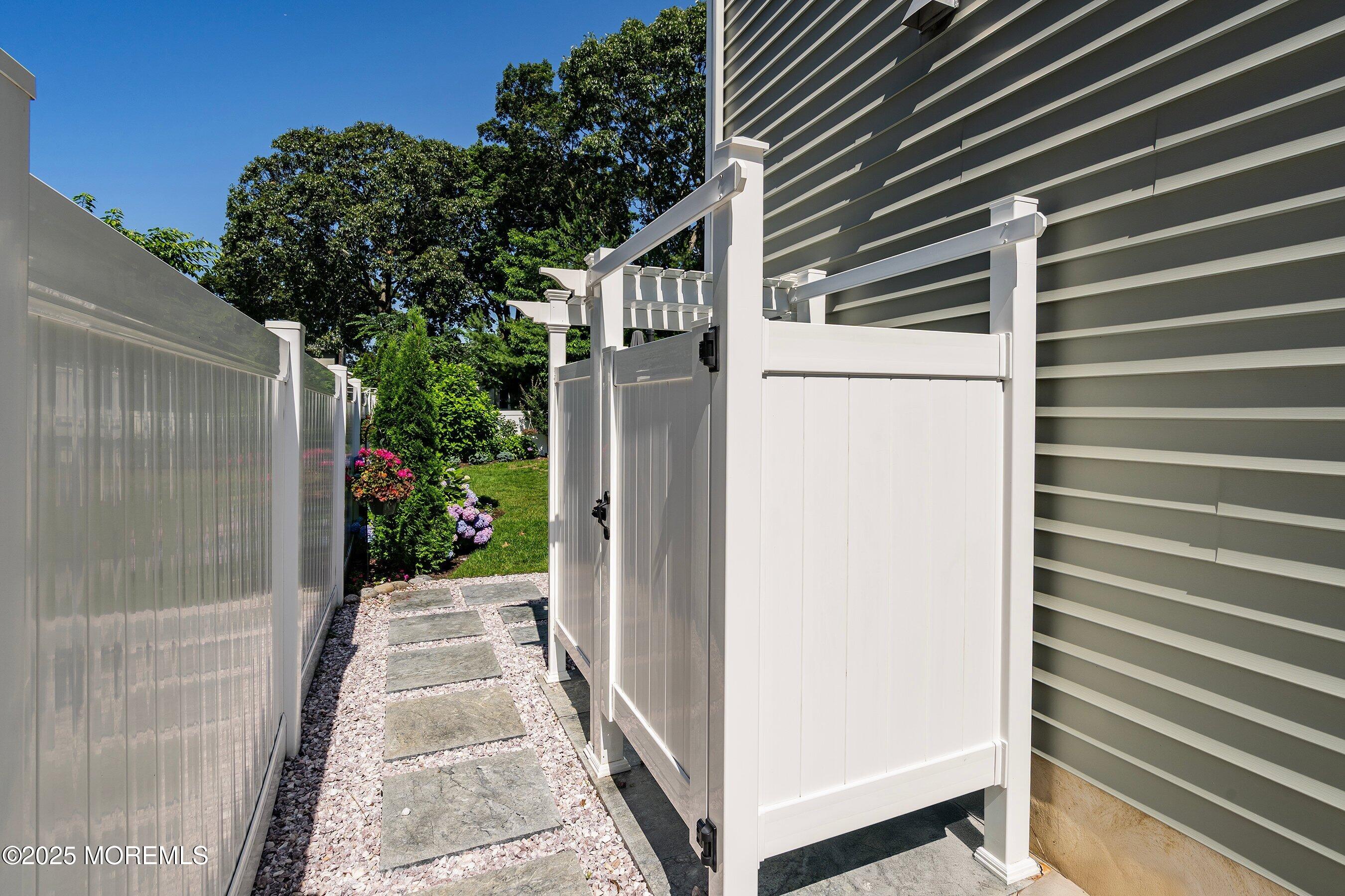 309 Hall Avenue Point Pleasant, NJ 08742 - Photo 28 of 35 a view of a pathway of a house
