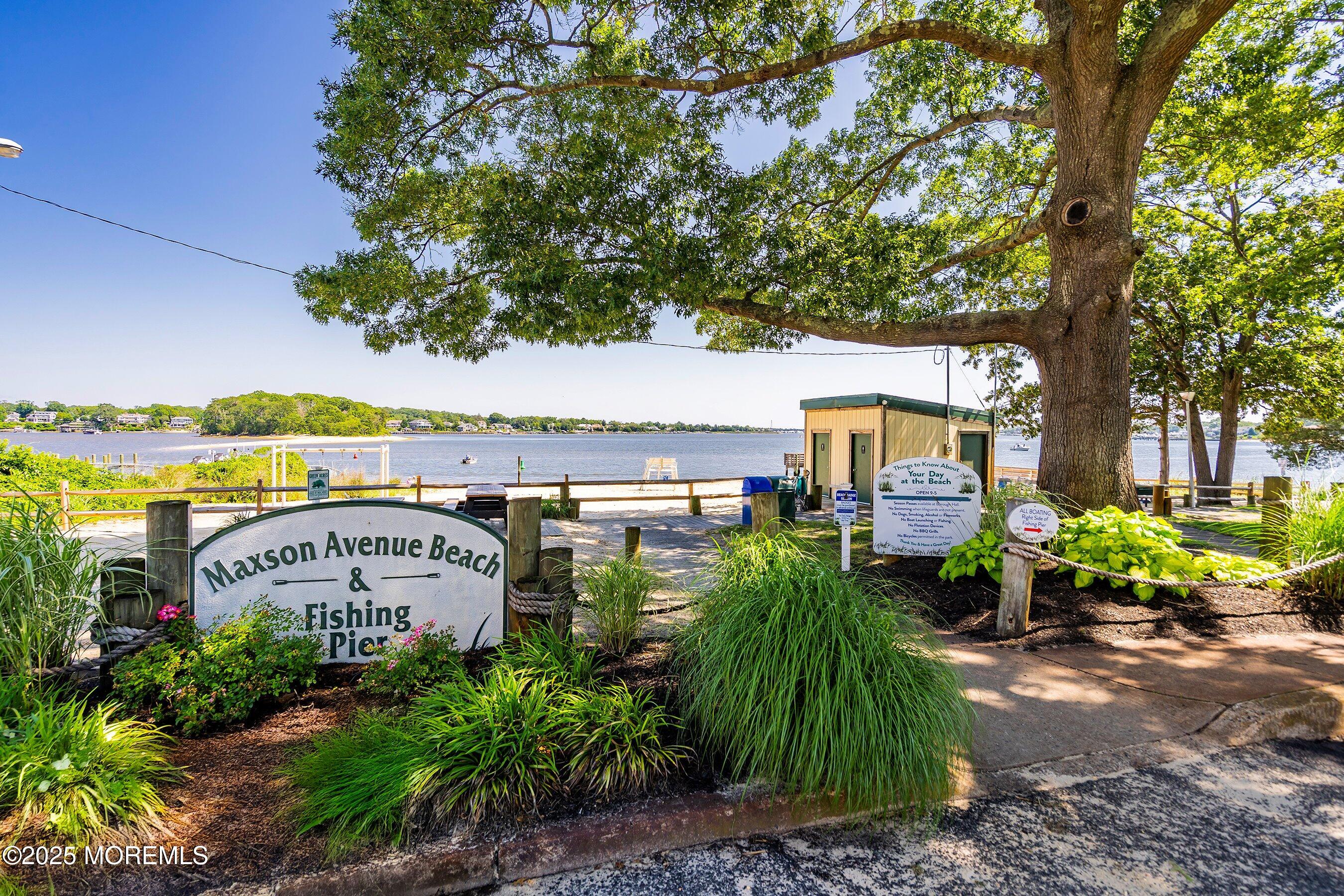 309 Hall Avenue Point Pleasant, NJ 08742 - Photo 35 of 35 a sign on the side of a road