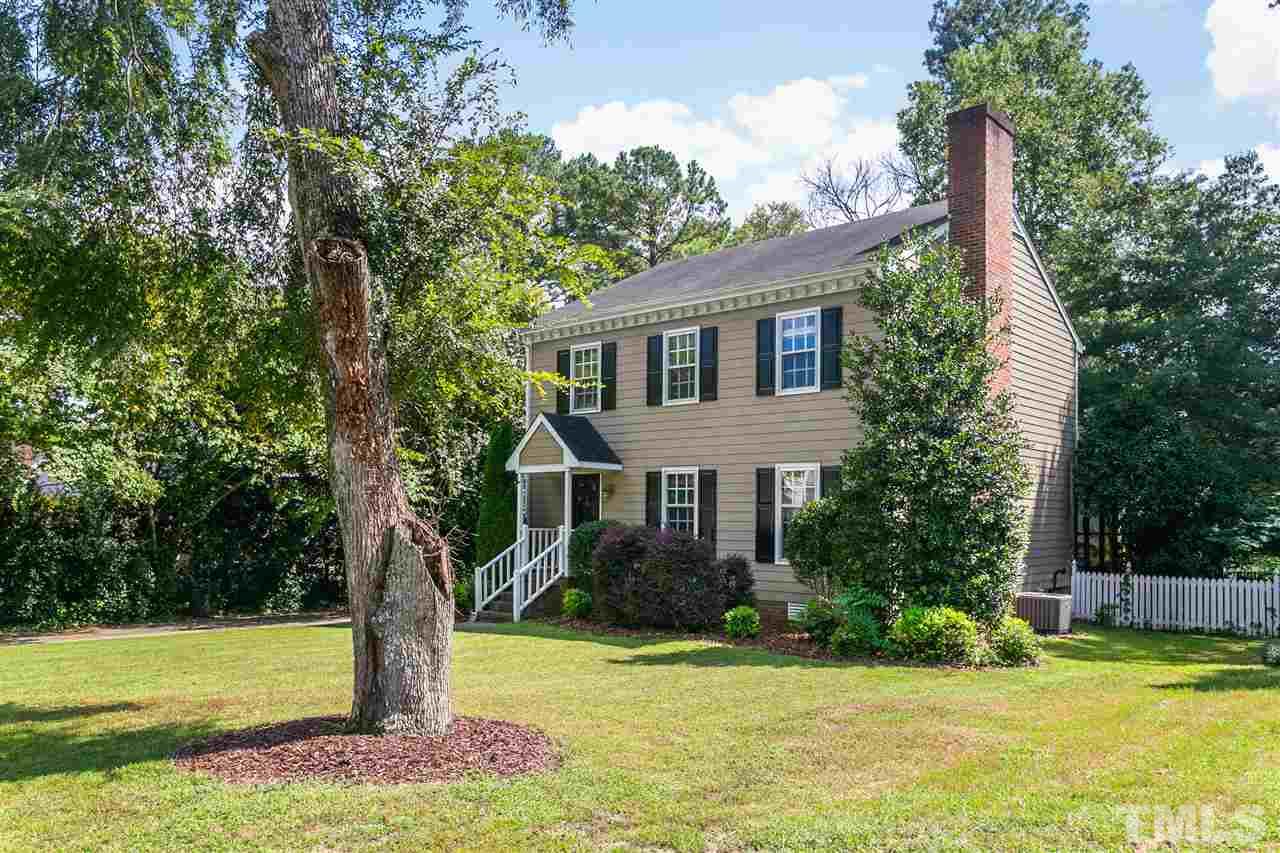 2012 Hunterfield Lane Raleigh, NC 27609 - Photo 3 of 27 a front view of a house with garden