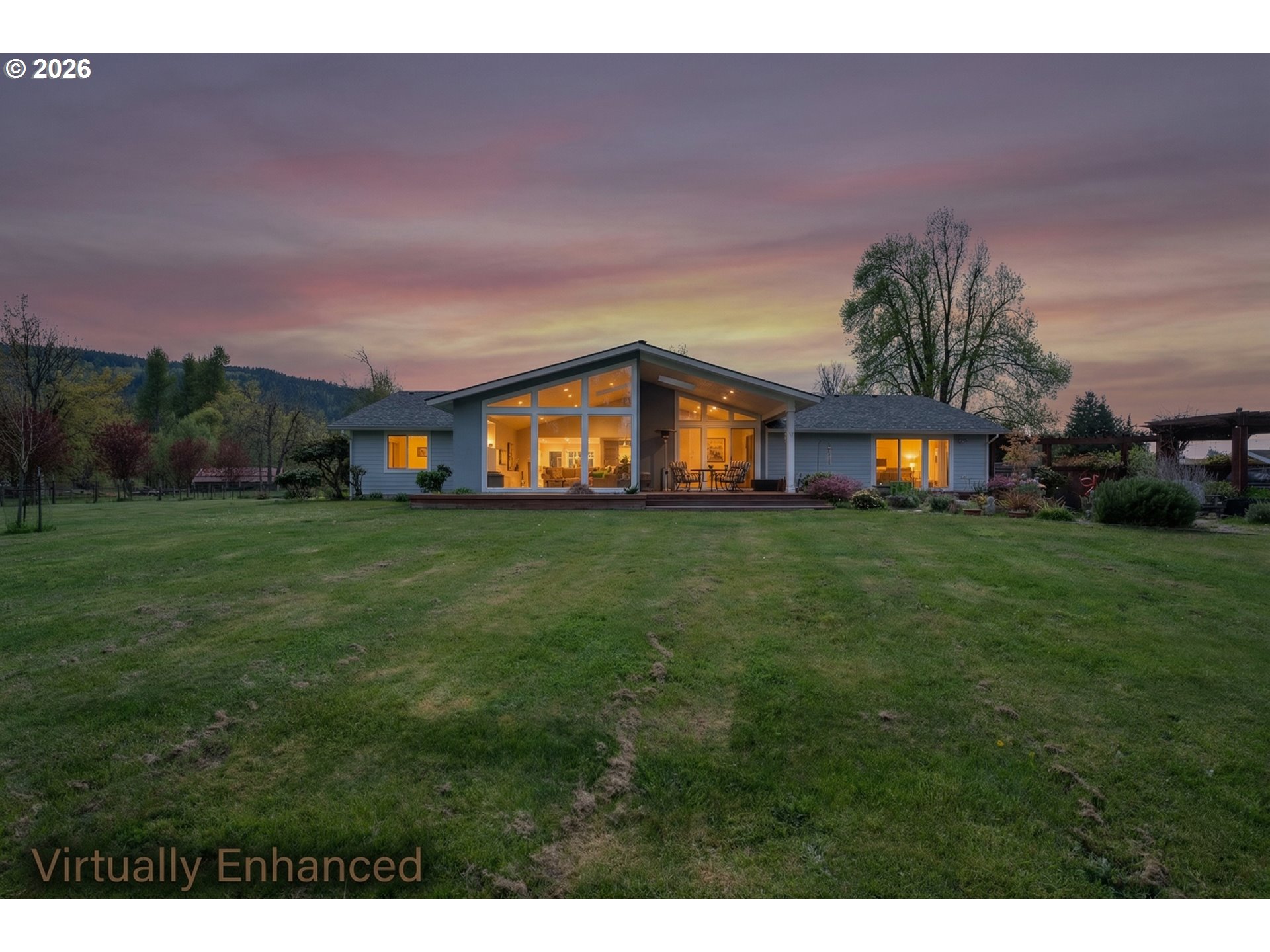 7924 Thurston Road Springfield, OR 97478 - Photo 32 of 45 a view of a house with a big yard