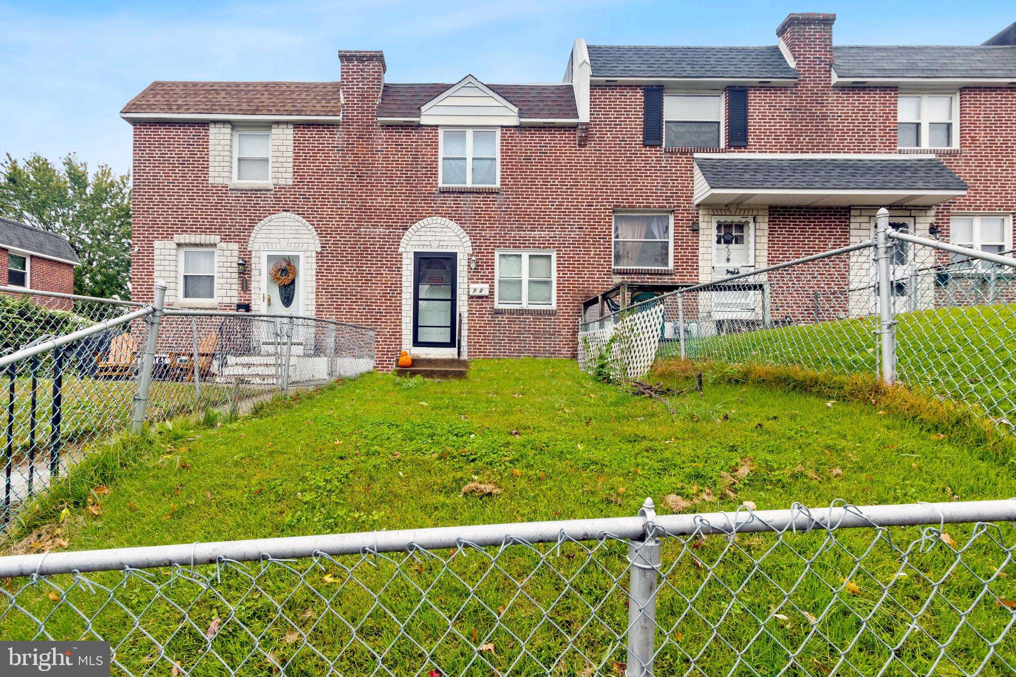 752 Bennington Road Folcroft, PA 19032 - Photo 1 of 11 a front view of a house with garden