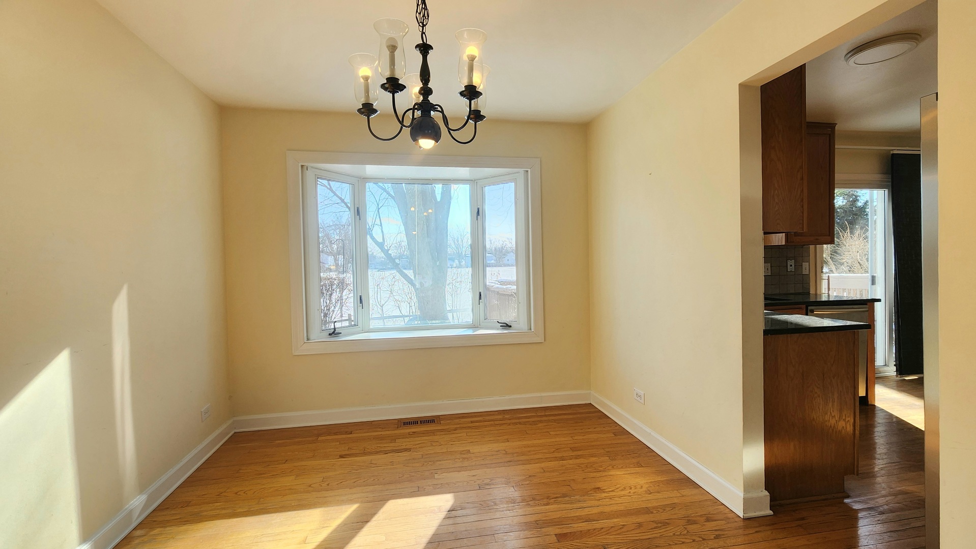 5 Castlegate Court Vernon Hills, IL 60061 - Photo 7 of 25 a view of an empty room with wooden floor and a window