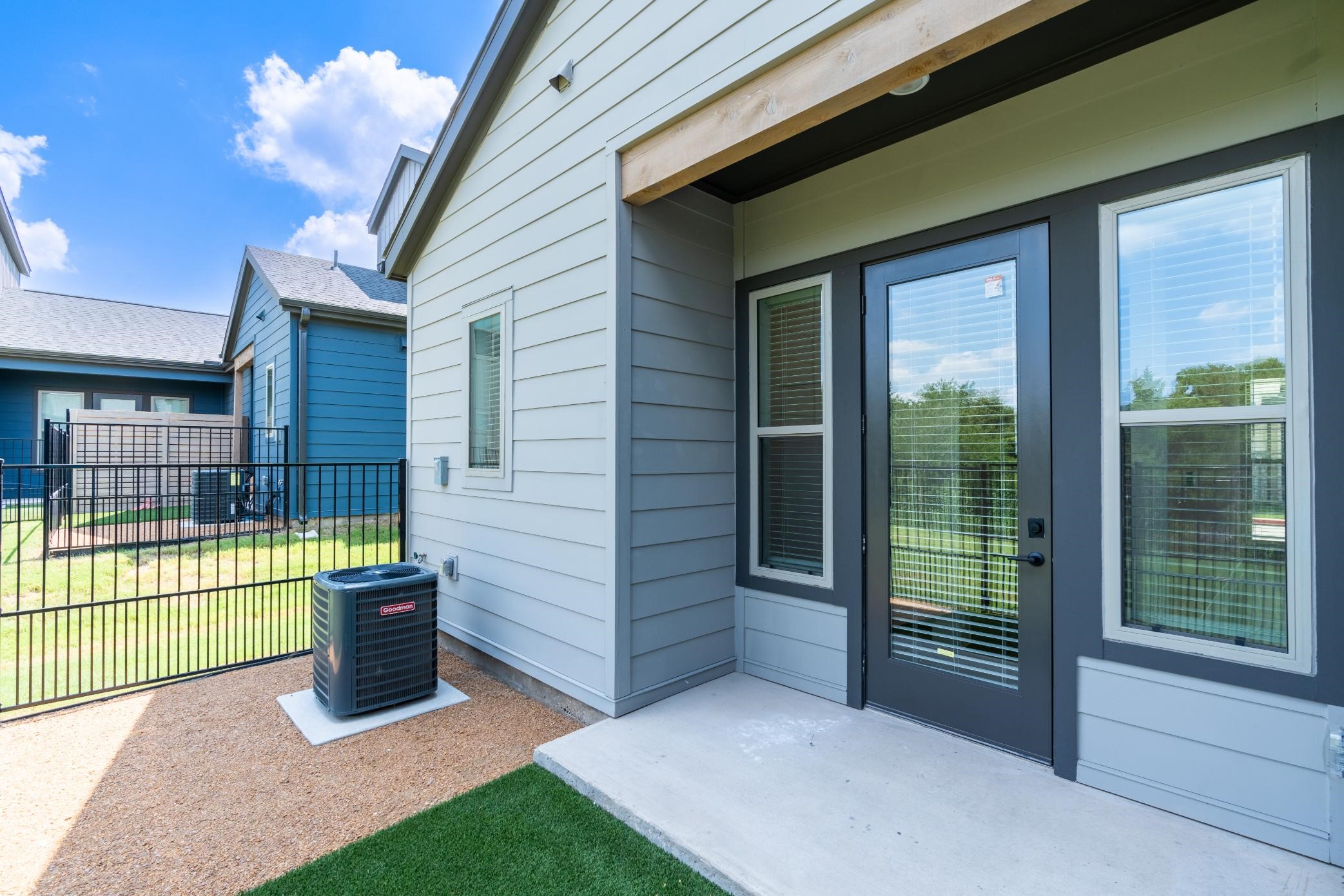 1419 B Soccer Drive Little Elm, TX 75068 - Photo 26 of 38 a house view with a garden space