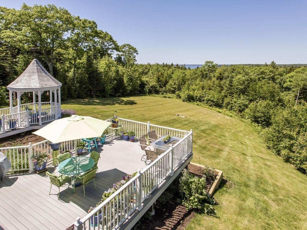 7 Spyglass Hl Road East Boothbay, ME 04544 - Photo 24 of 35 View from second floor master...