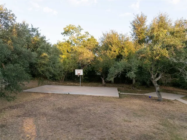 a view of outdoor space with trees
