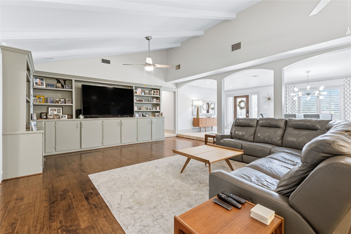 11405 Antler Lane Austin, TX 78726 - Photo 10 of 29 a living room with furniture and a flat screen tv