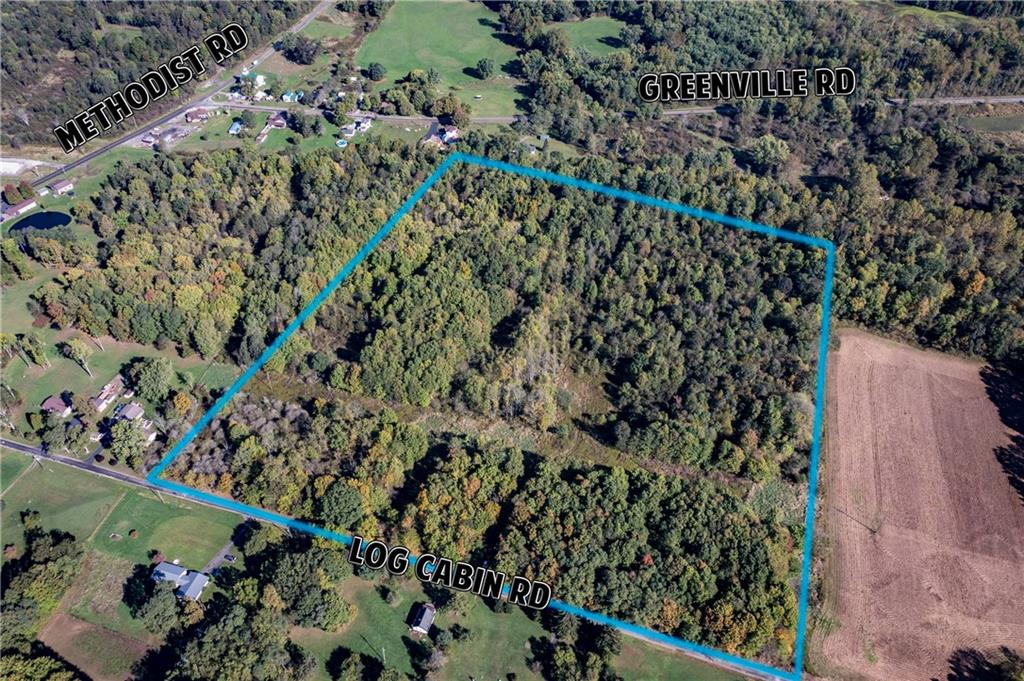 0 Log Cabin Road Greenville, PA 16125 - Photo 1 of 18 LOT LINES AND ROADS DEFINED