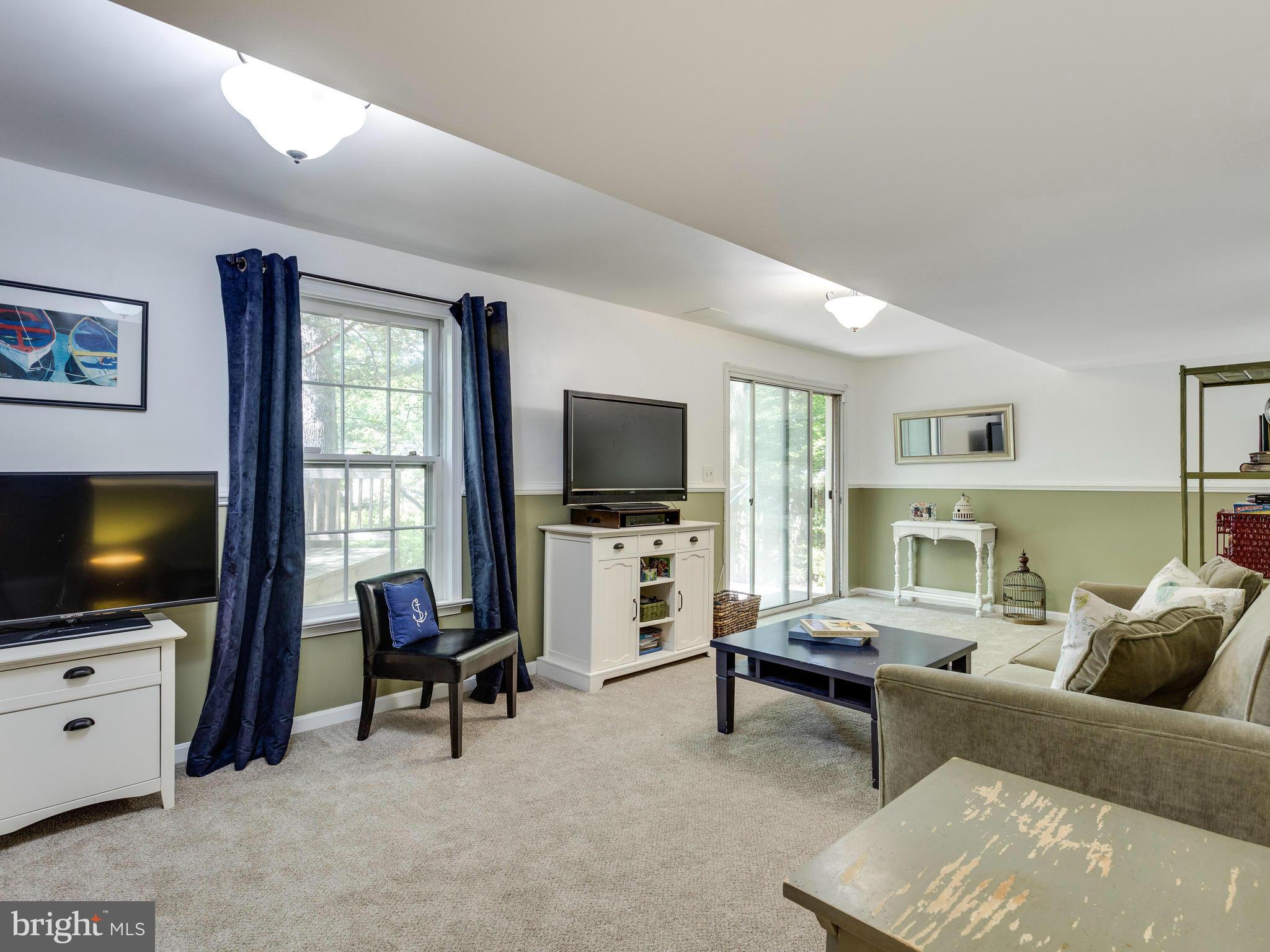7448 Shepherd Ridge Court Springfield, VA 22153 - Photo 23 of 30 Rec Room in Lower Level Walkout Basement