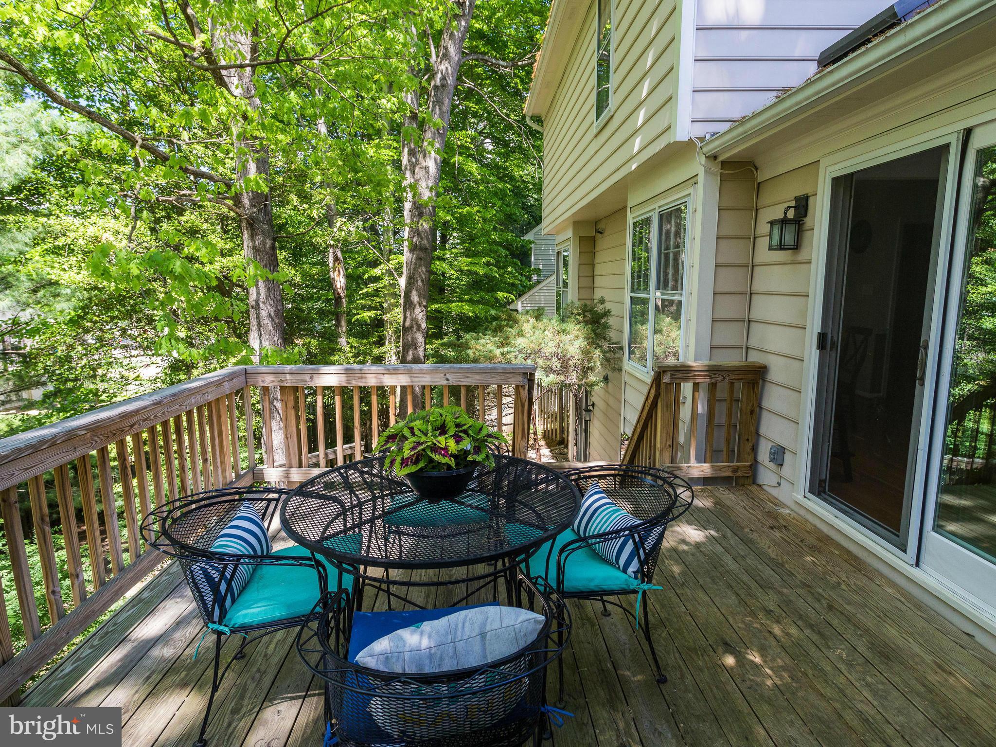 7448 Shepherd Ridge Court Springfield, VA 22153 - Photo 26 of 30 Back Deck off of Family Room