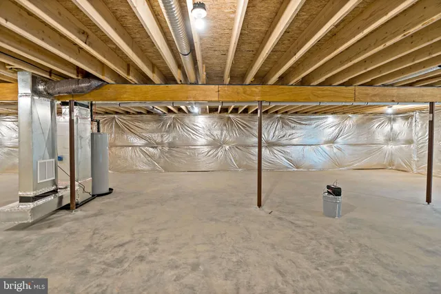 a view of under construction room and staircase