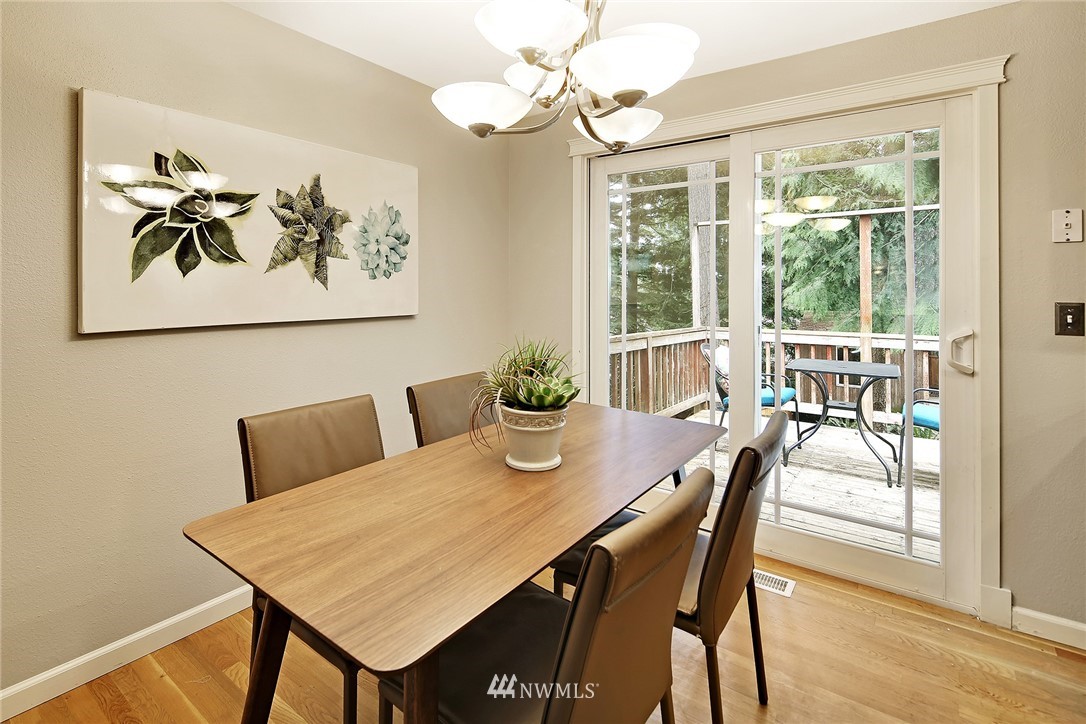 22415 1st Drive Southeast Bothell, WA 98021 - Photo 5 of 24 a view of a dining room with furniture window and outside view