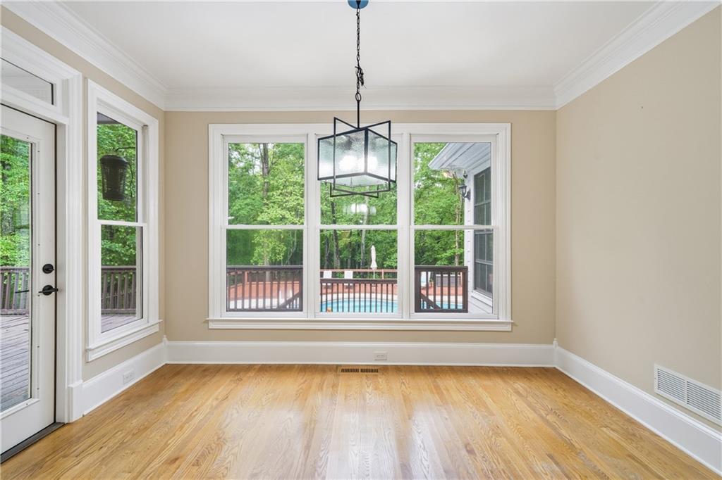 4185 Pool Road Winston, GA 30187 - Photo 15 of 39 a view of a room with wooden floor and windows