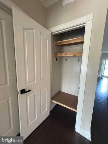 a view of walk in closet