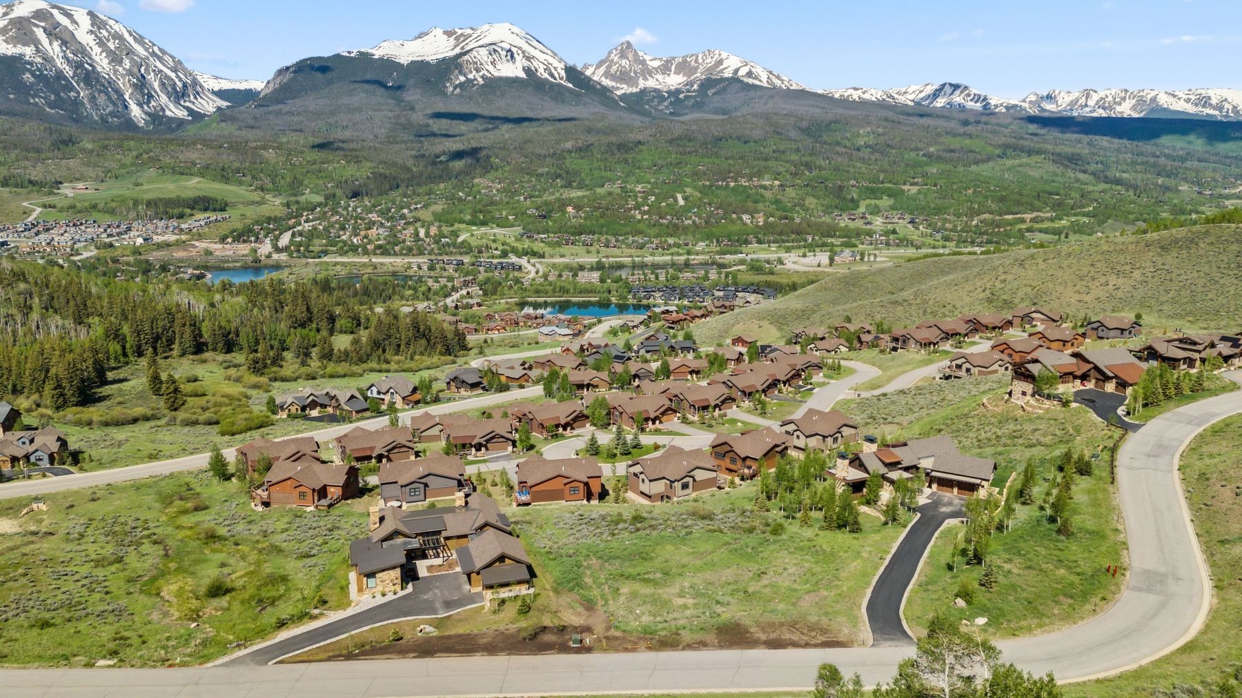 239 Angler Mountain Ranch Road North Silverthorne, CO 80498 - Photo 1 of 27 Drone / aerial view featuring a mountain view