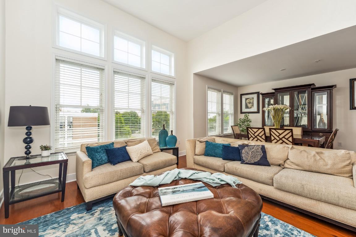 1418 North Rhodes Street, Unit B428 Arlington, VA 22209 - Photo 2 of 23 Beautiful ceiling to floor windows.