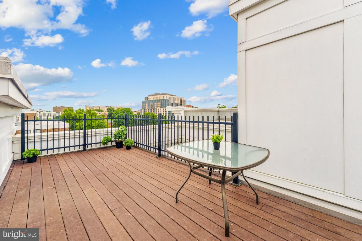 1418 North Rhodes Street, Unit B428 Arlington, VA 22209 - Photo 22 of 23 Private roof top terrace.