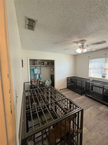 a kitchen with lots of appliances
