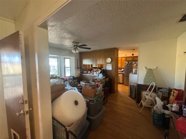 a view of a living room and dining room