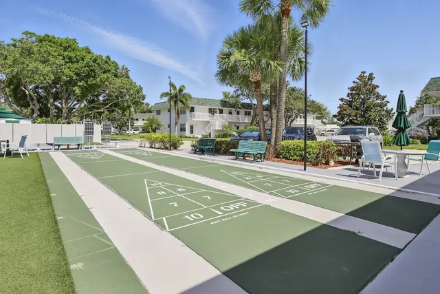 a view of a basketball court